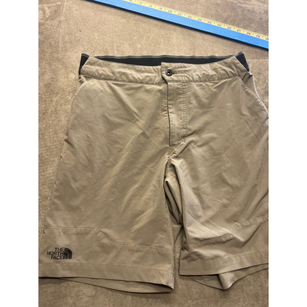The North Face Mens Hiking Shorts Khaki Tan Size 32 Regular Outdoor Activewear